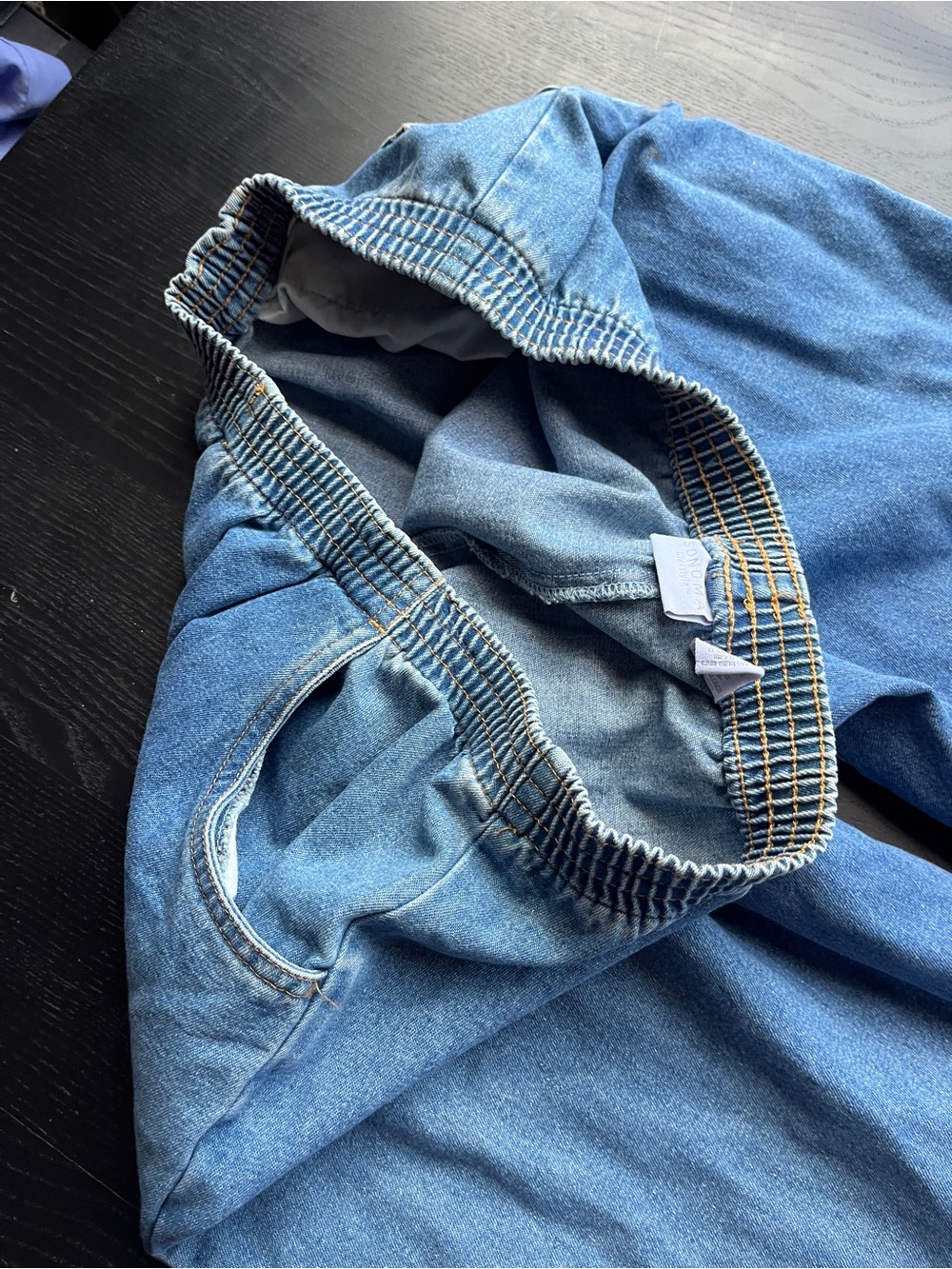 Sonoma Life + Style Women's Blue Denim Elastic Waist Jeans Pants Size M - Picture 9 of 16